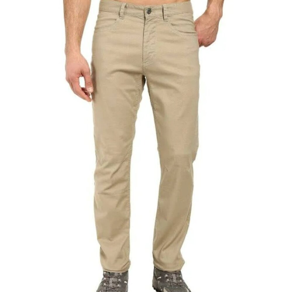The North Face mens motion pants cream beige tan 38 long gorpcore utility work